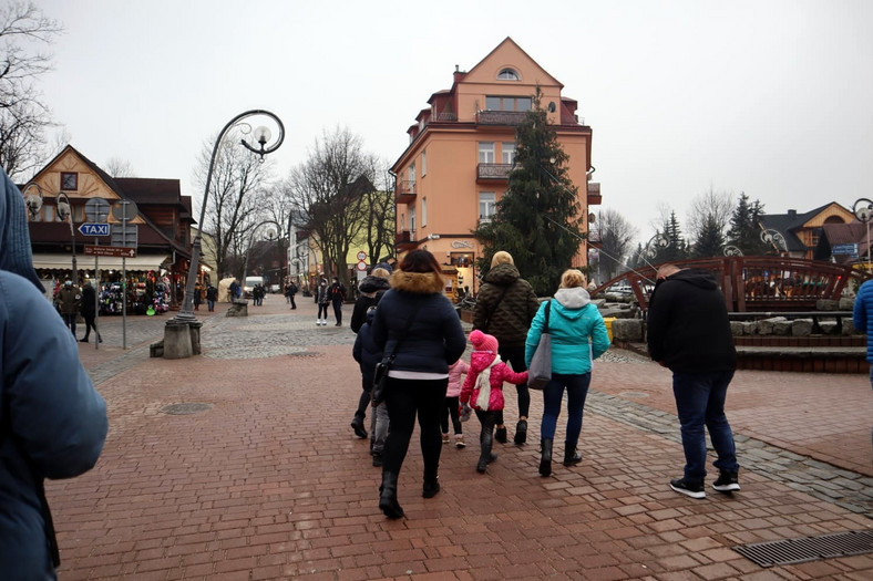 Zakopane, Krupówki 2020