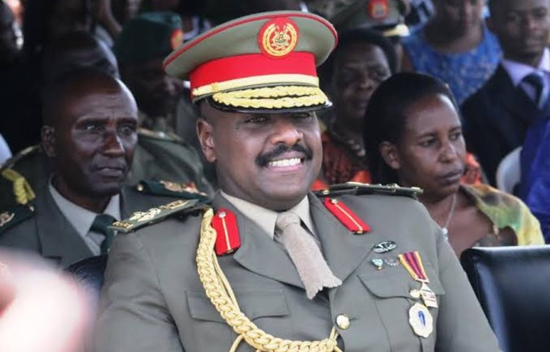 Uganda President Yoweri Museveni's son Lieutenant Colonel Muhoozi Kainerugaba