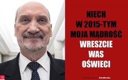 Macierewicz składa Polakom noworoczne życzenia. MEMY DNIA