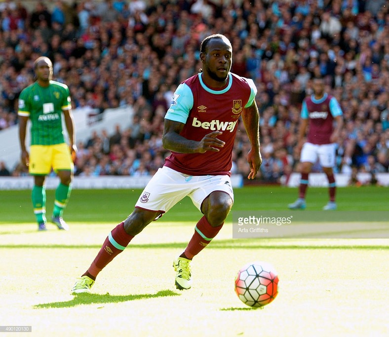 Victor Moses spent the 2015/2016 season with West Ham (Arfa Griffiths/West Ham United via Getty Images) 