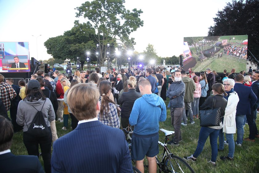 Tłumy u Rafała Trzaskowskiego. Zrobił prawdziwy show