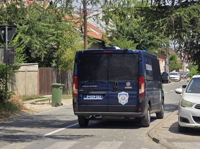 Tuča na gradilištu u Novom Sadu