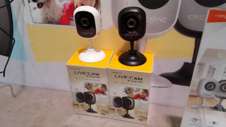 Creative Live! Cam IP SmartHD - kamerka Wi-Fi do monitoringu (IFA 2016)