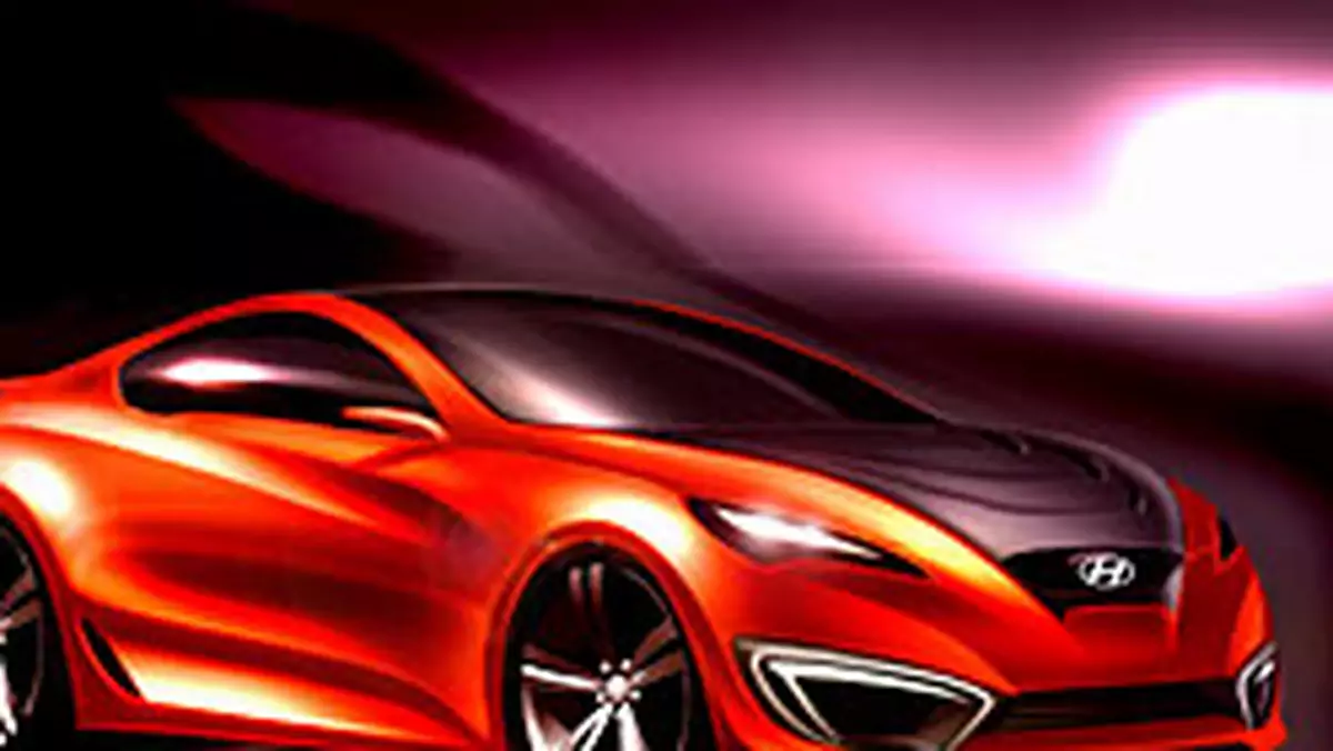 Hyundai Genesis Coupe: oficjalne szkice