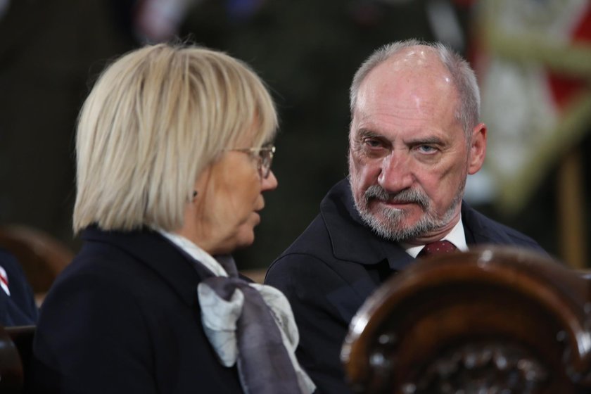 Julia Przyłębska i Antoni Macierewicz