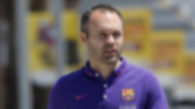 Iniesta i Busquets sprawdzili koszykarskie umiejętności