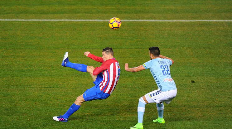 Fernando Torres elképesztő gólt rúgott/Fotó:Europress-Getty Images