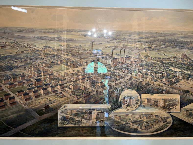 Panorama Żyrardowa, w którym zachowało się prawie 95 proc pierwotnej zabudowy