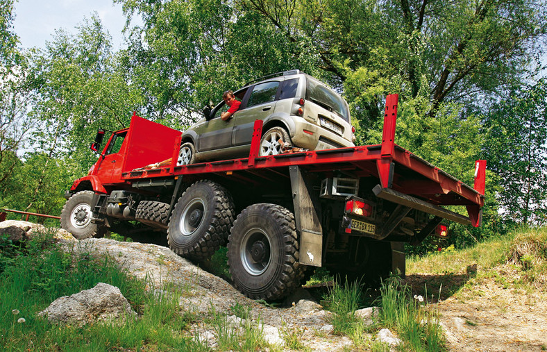 Fiat Panda Cross kontra Mercedes Zetros 6x6: Dawid kontra Goliat