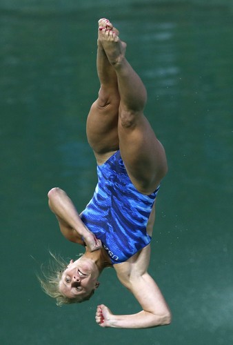 Te dziewczyny urodą nie ustępują lekkoatletkom. Na basenie w Rio de Janeiro też jest pięknie