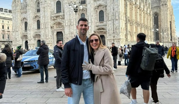 Novak i Jelena Đoković