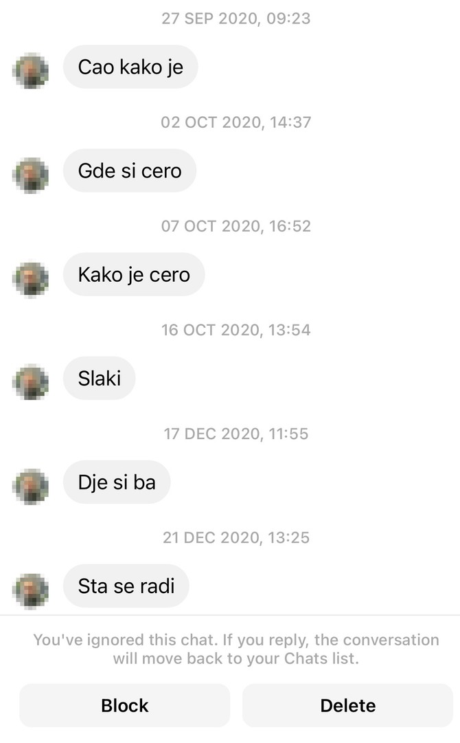 Poruke u inboksima žena