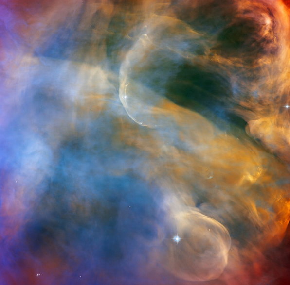 Wielka Mgławica w Orionie / fot. NASA, ESA, M. Robberto/STScI