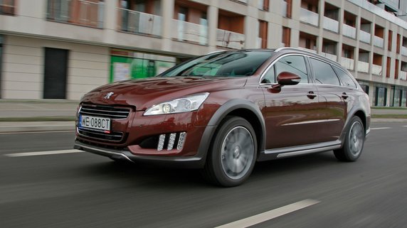 Peugeot 508 HYbrid4 RXH (I, 2012-16), z 2012 r. za 38 500 zł