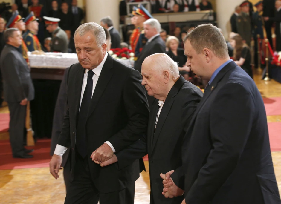 Gorbačov se retko pojavljuje u javnosti, ali nije želeo da propusti sahranu