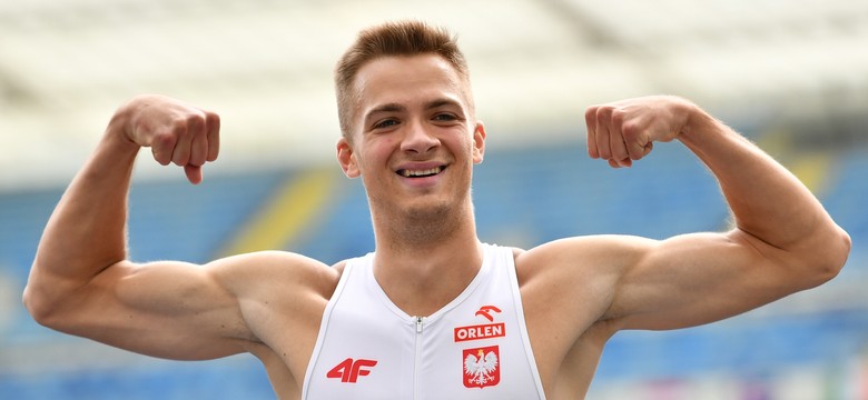 Igrzyska Europejskie. Srebrny medal Alberta Komańskiego w biegu na 200 m