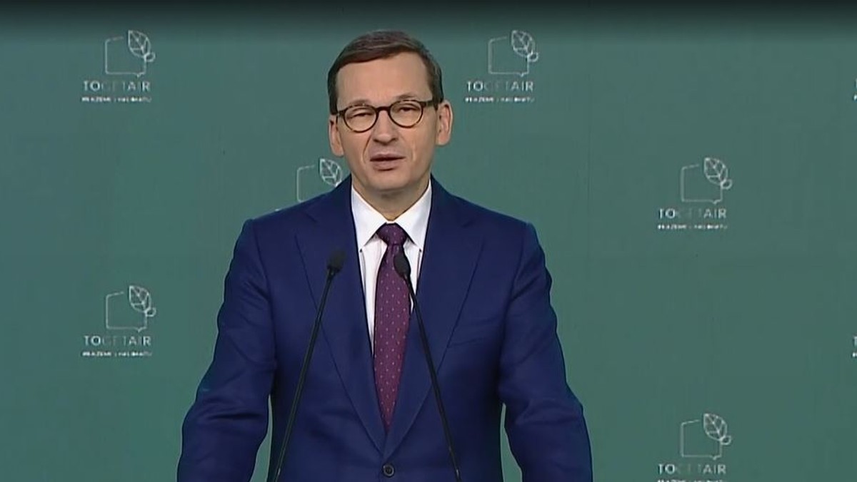 Morawiecki na szczycie TOGETAIR: na ropę i gaz wydajemy więcej niż na edukację