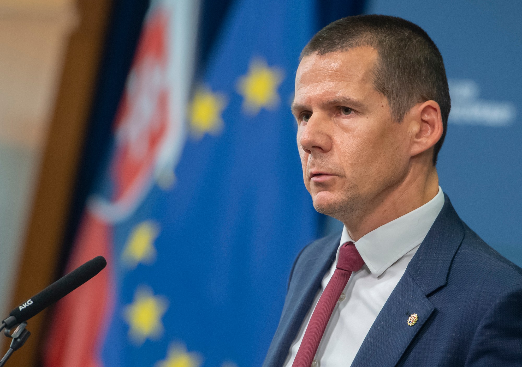 Prezident Policajného zboru Štefan Hamran.