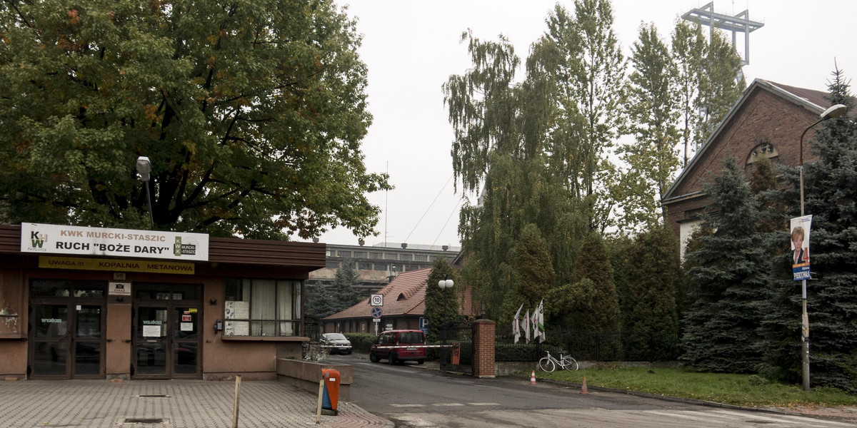 Katowice. Podziemny wstrząs w kopalni Murcki Staszic 