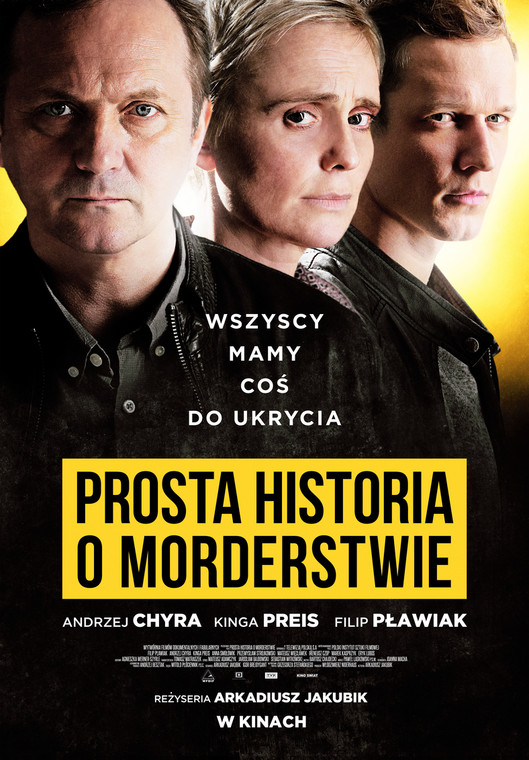 "Prosta historia o morderstwie" - plakat