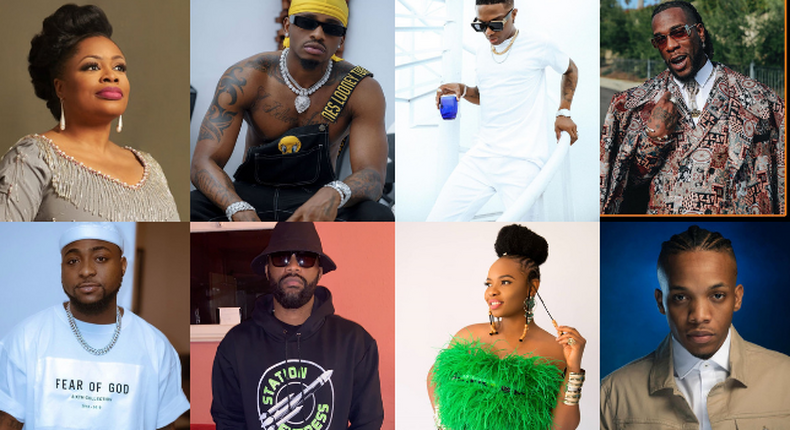 Sinach, Diamond, Wizkid, Burna Boy, Davido, Fally Ipupa, Yemi Alade and Tekno Miles. Check out List of 10 most viewed artistes on YouTube in Sub-Saharan Africa 