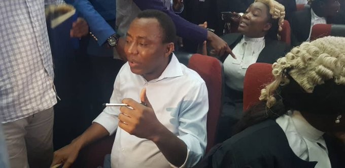 Sowore, pictured in court, was a candidate in the 2019 presidential election [PM News]