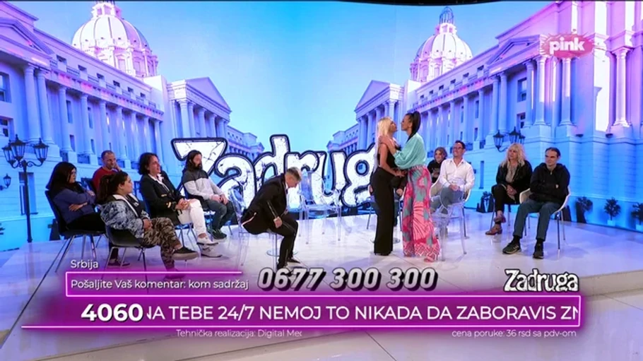 Jovana Tomić Matora i Anita Stanojlović (Foto: Screenshot TV Pink)