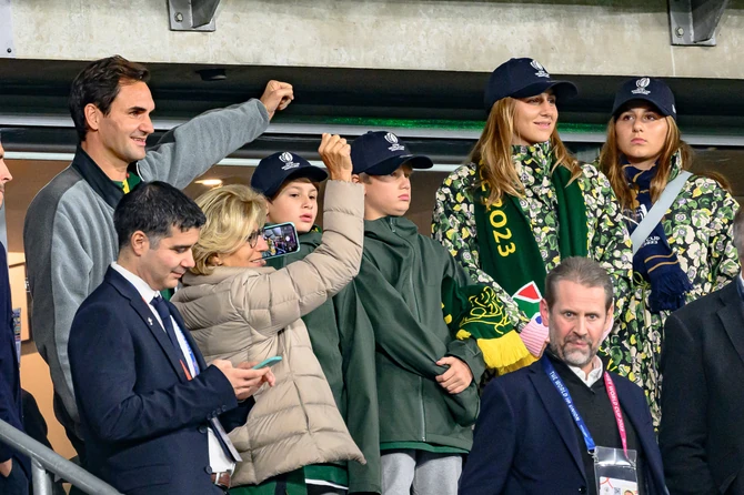 Rodžer Federer sa decom