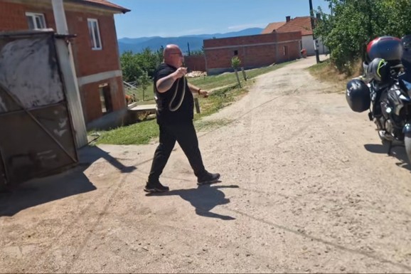 (FOTO, VIDEO) ZMIJE U OLUKU, CREPU, OKO TEGLI U  ŠPAJZU?! Ovaj čovek svaki dan uhvati bar po jednu! Neverovatne akcije zmijolovca Vladice
