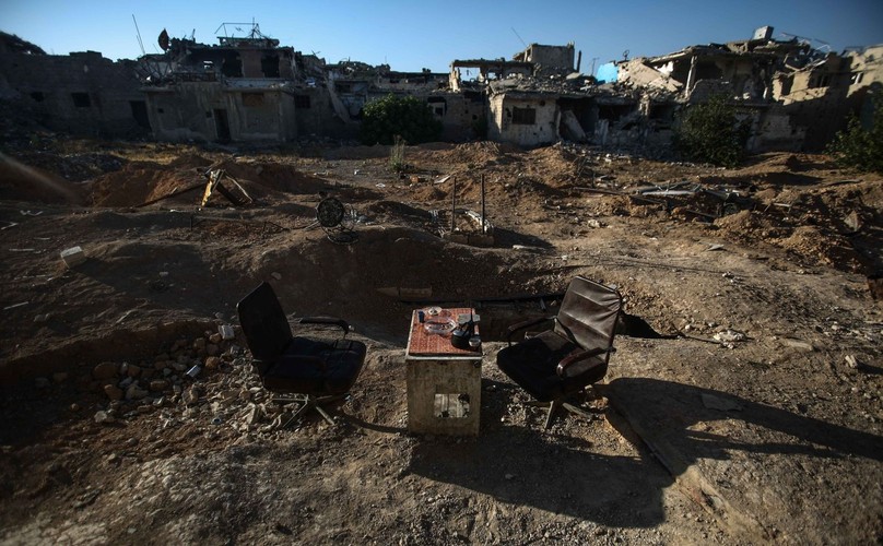 SYRIA. RAMADAN NA GRUZACH DAMASZKU