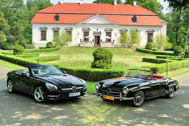 Jak zmienił się Mercedes SL?