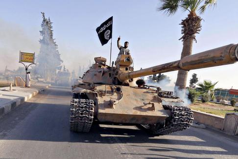 Islamic State of Iraq and the Levant Fighters Parade