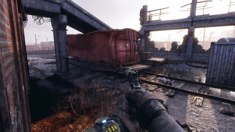 Metro Exodus - Scena - Ray Tracing wysokie