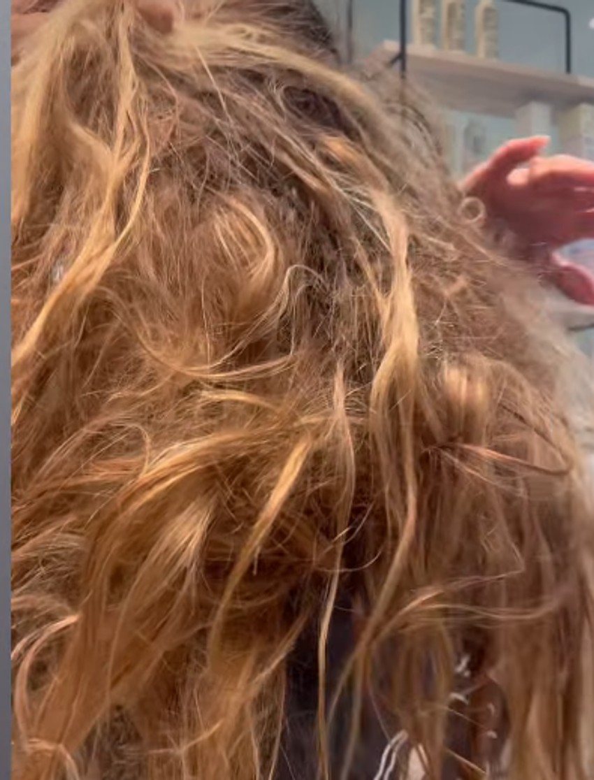 Jelena Radanović snimala ućebanu kosu