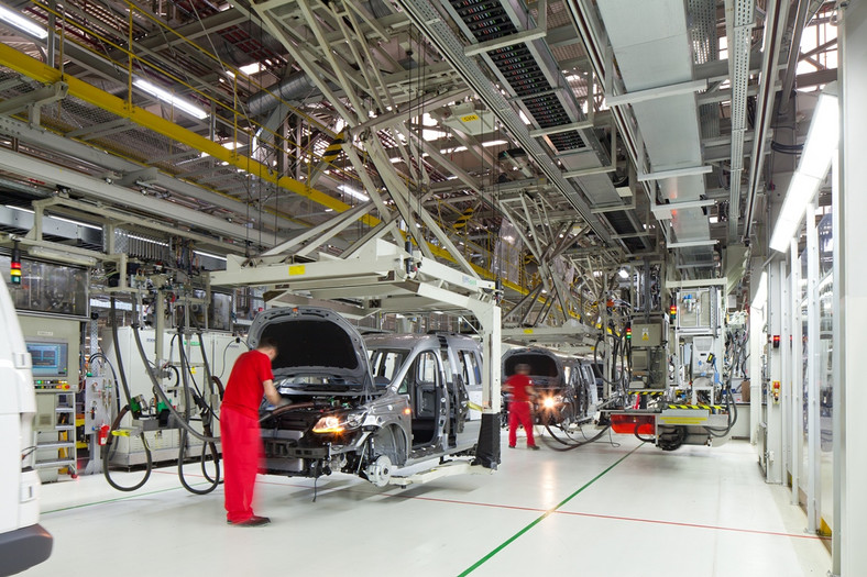 Istniejąca fabryka samochodów użytkowych Volkswagen Poznań. Fot. materiały prasowe