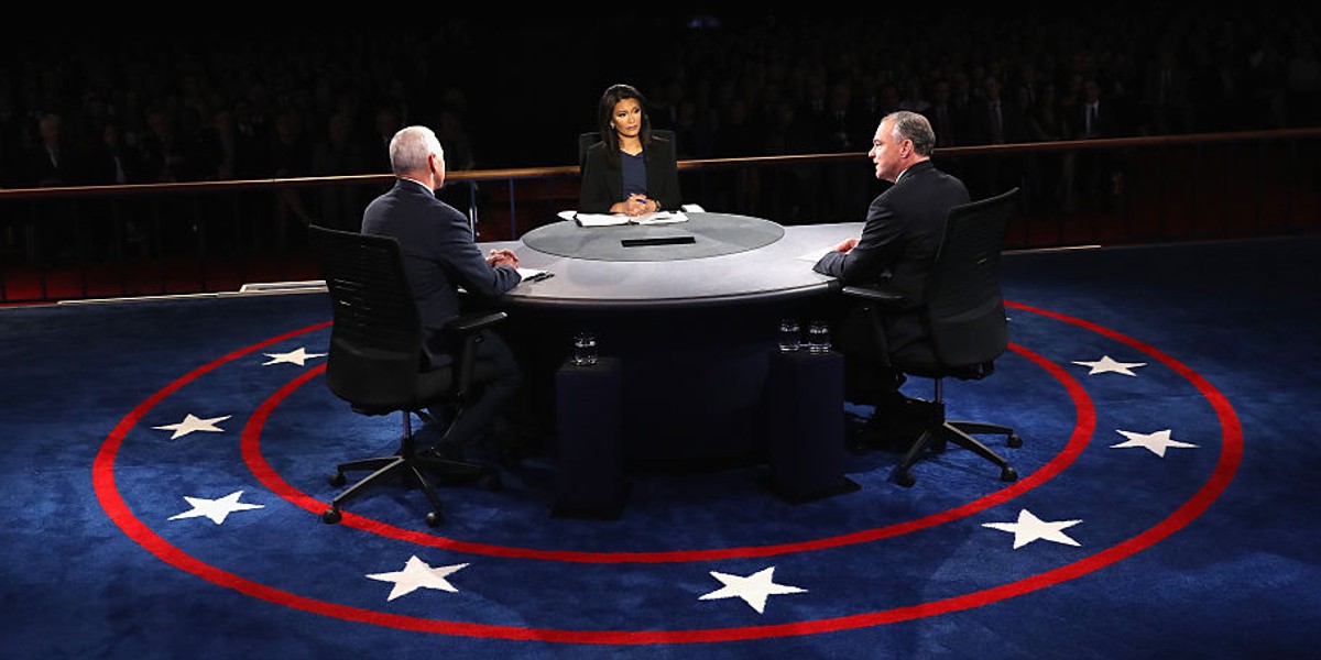 The VP debate proved viewers don't care about policy — they want a reality-TV show