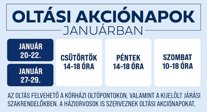 Oltási akció: ennyi első oltást adtak be csupán három nap alatt