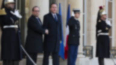 Hollande i Cameron udali się do sali Bataclan