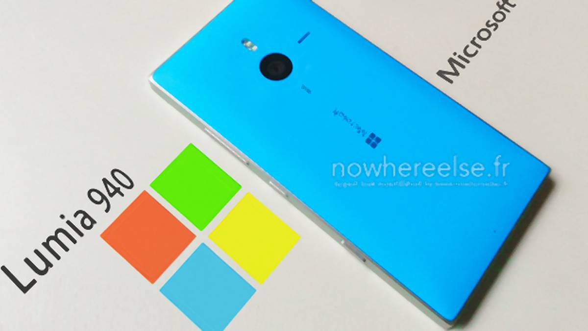 Czy tak wygląda Microsoft Lumia 940?