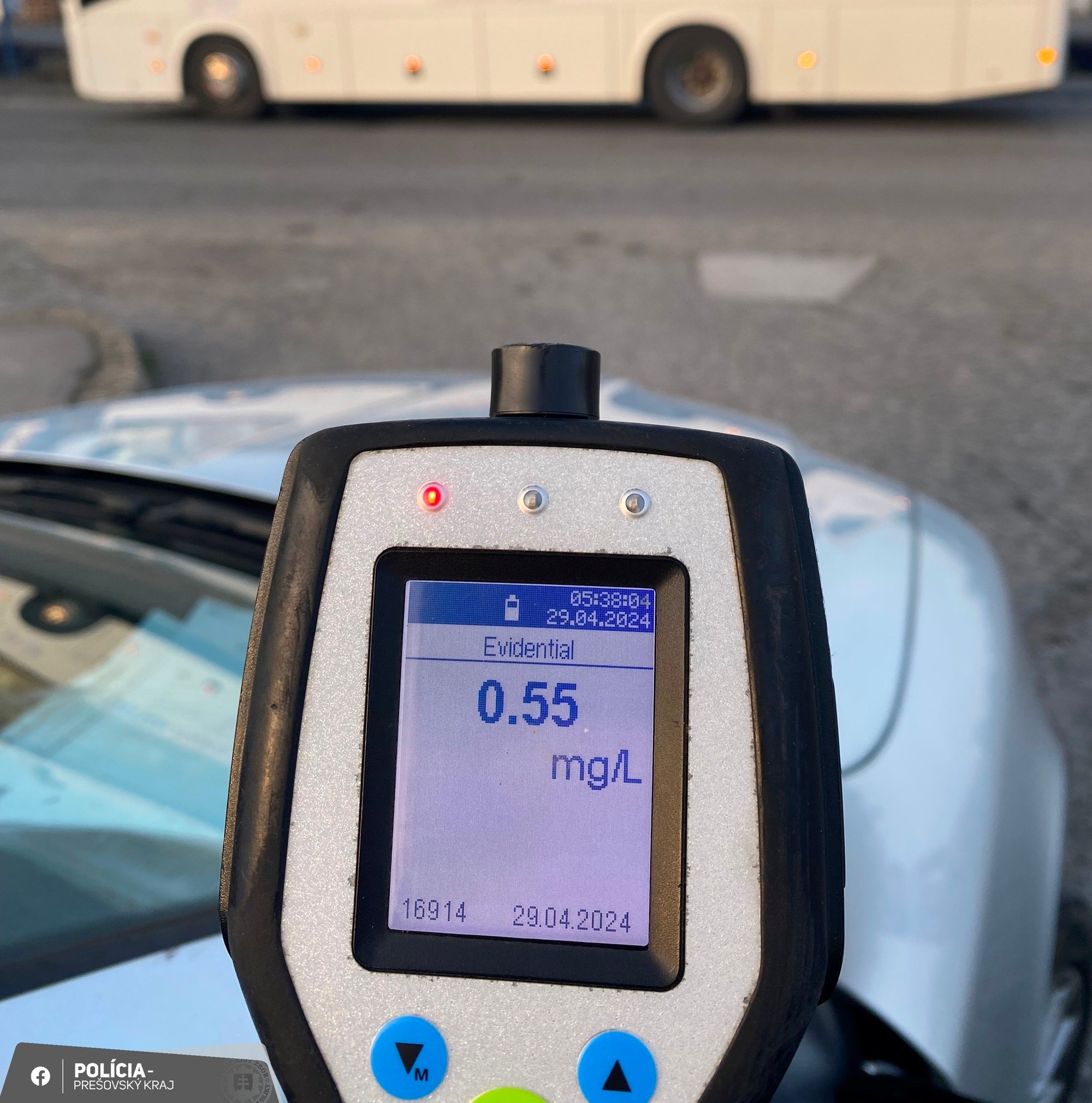 Vodič autobusu v Levoči nafúkal 1,15 promile.