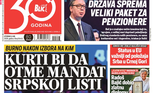 BLIC NASLOVNA