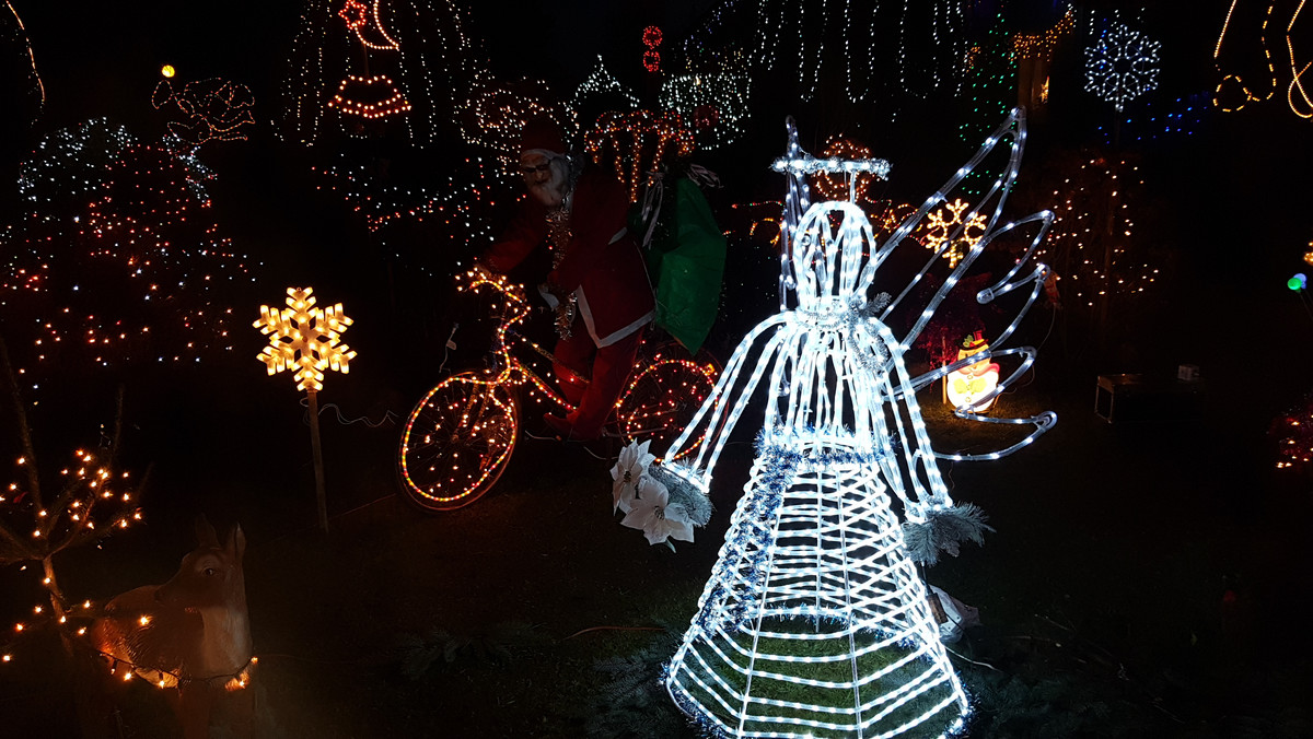 Polkowice: najbardziej oświetlony świątecznie dom w Polsce