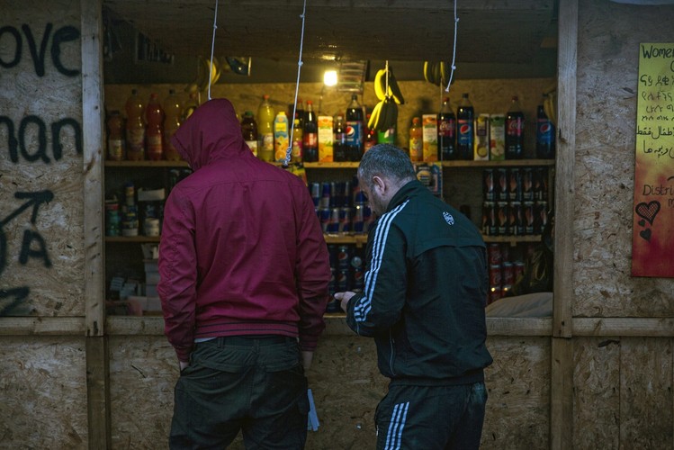 Obóz dla uchodźców w Calais