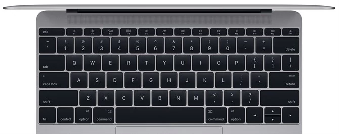 Klawiatura 12-calowego MacBooka
