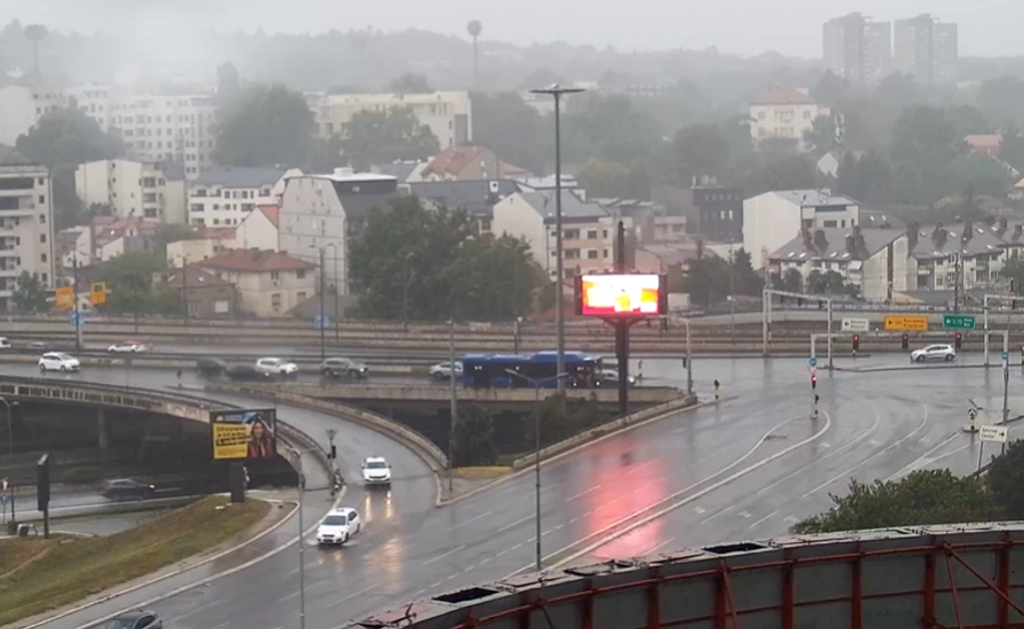 Jaka kiša pogodila Beograd