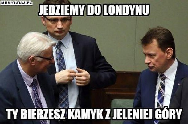 Błaszczak, Waszczykowski, Londyn, MEMY