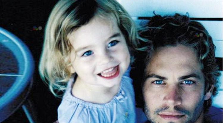 A tragikus körülmények között meghalt Paul Walker és csodás kislánya. Fotó: Northfoto