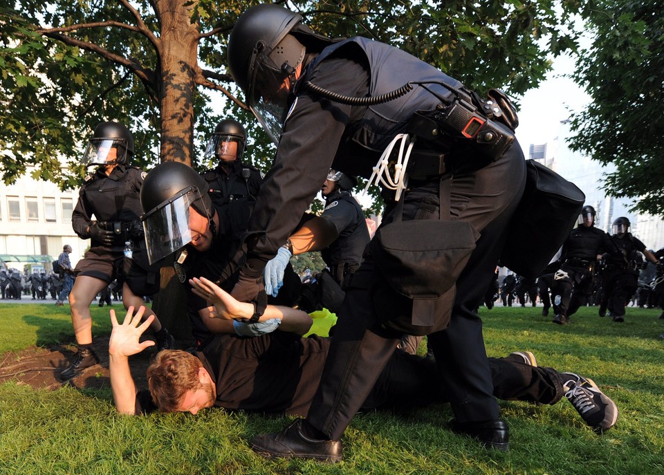 CANADA G8 G20 SUMMIT PROTESTS