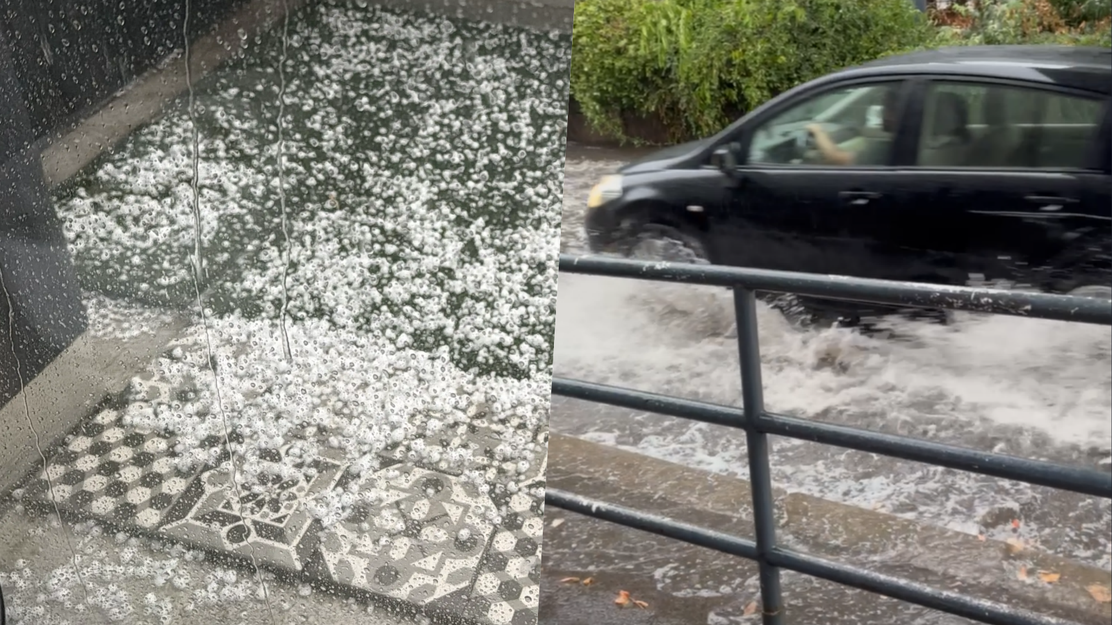 Bratislavou sa prehlana supercela. 