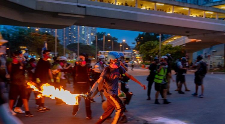 Tüntetés 2019. augusztus 10-én Hongkongban